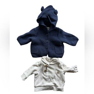 Baby Gap 0-3 month Sweater Bundle